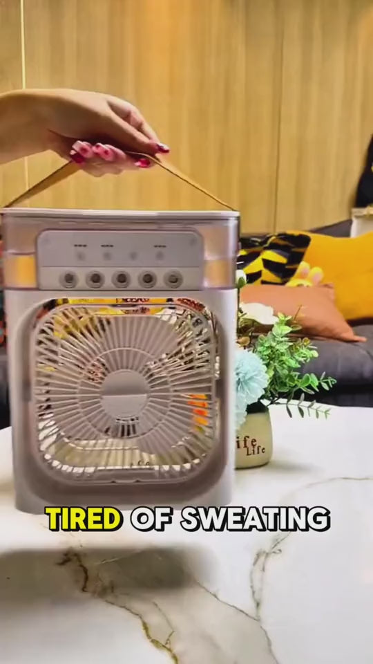 USB Mist Air Cooler Fan